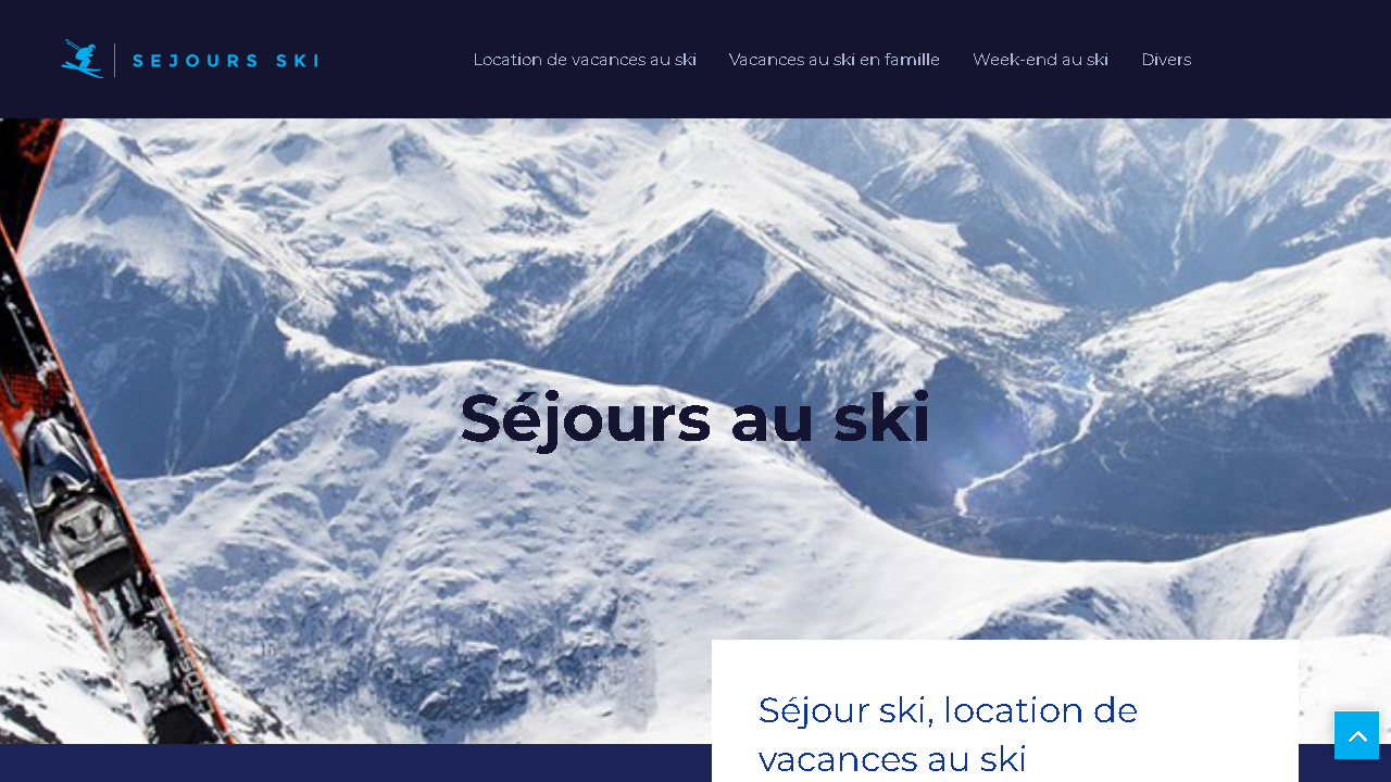 Capture d'écran de http://www.sejours-ski.fr/